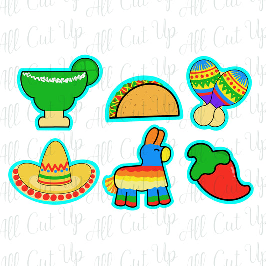 Fiesta Cookie Cutter Set