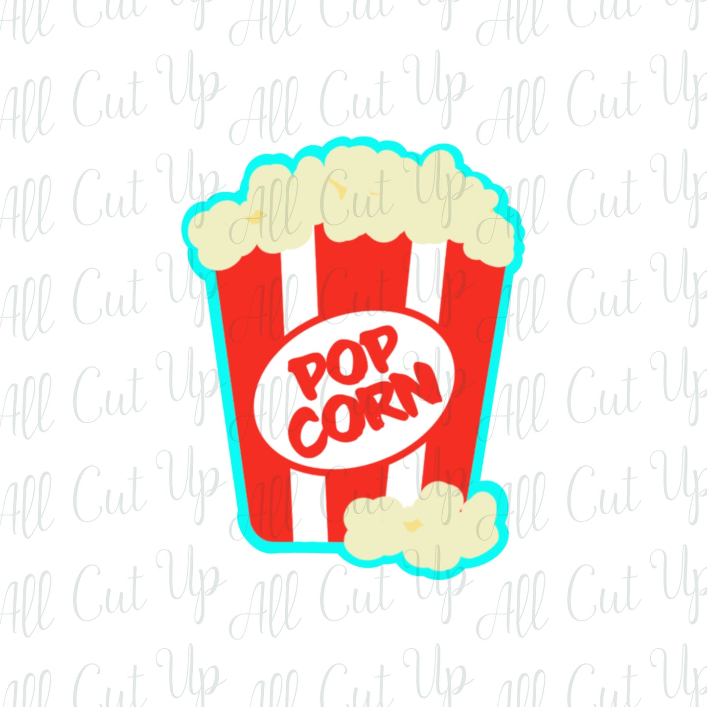 Popcorn Cookie Cutter, #82